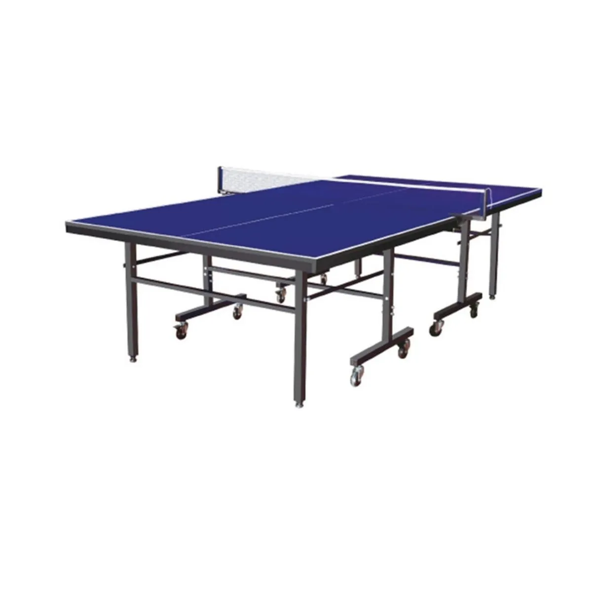 AUCKLAND OUTDOOR - Mesa Ping Pong Exterior Plegable Ruedas Estructura De Acero