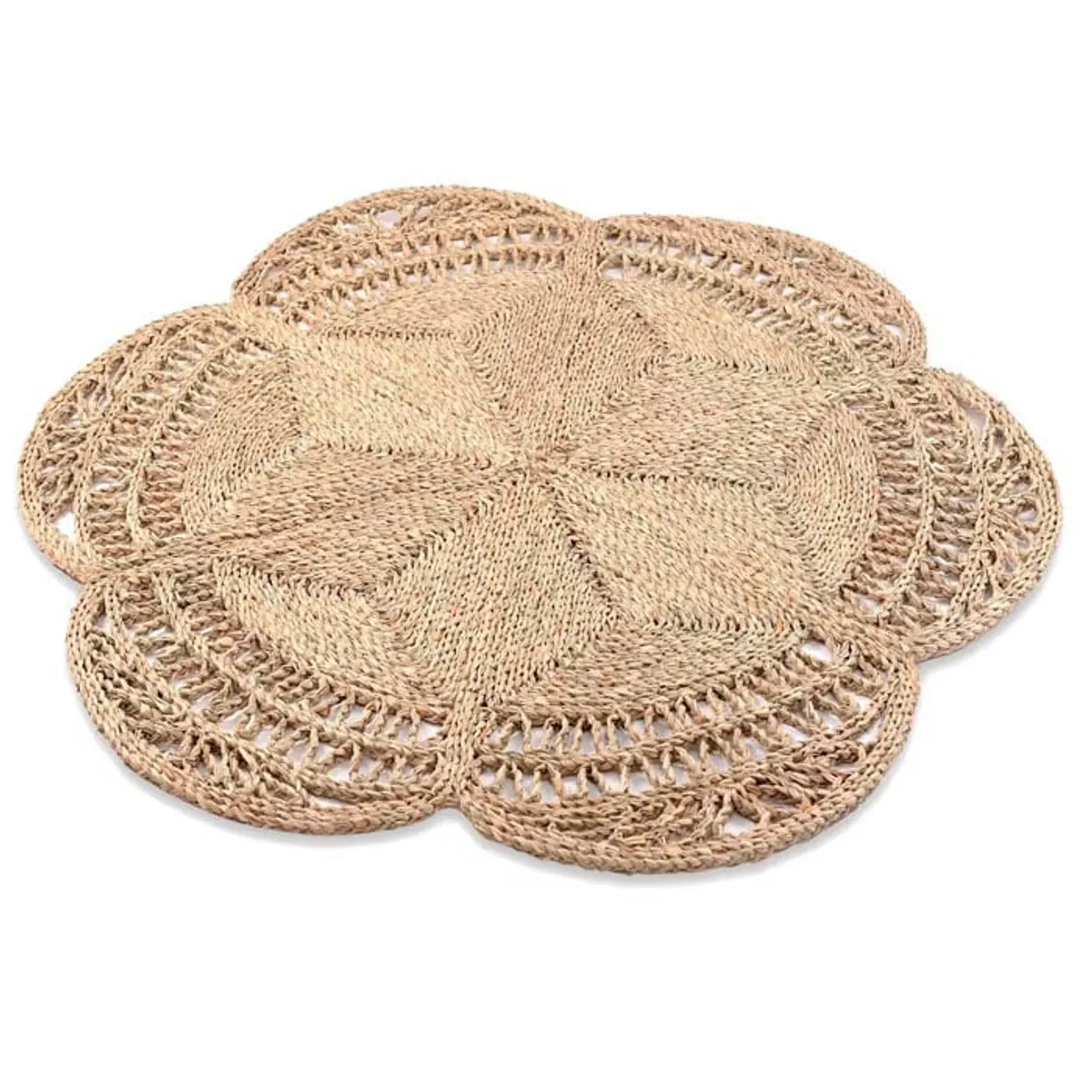 BRIC - Alfombra Tejida Redonda D100 cm