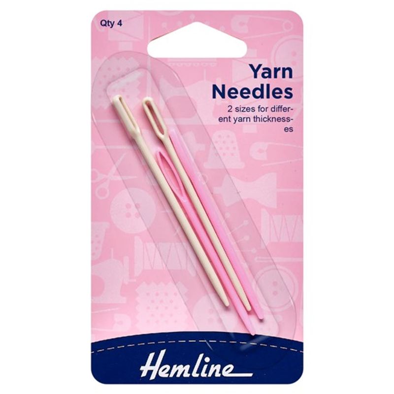 REVESDERECHO - Aguja para Lana Plastica Hemline 4 Un. (211.A)