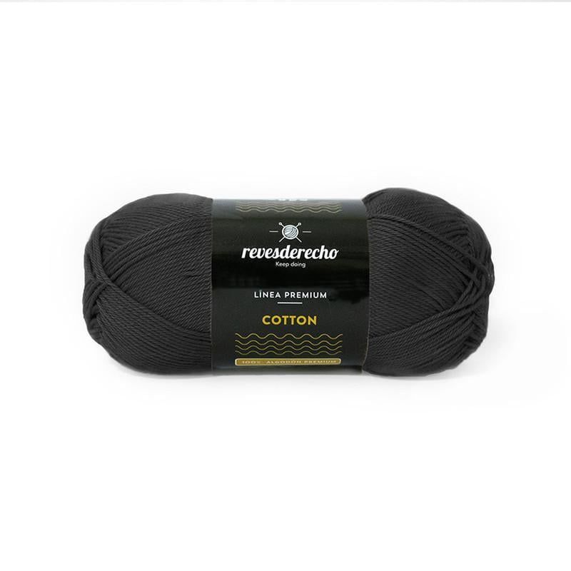 REVESDERECHO - Algodon Cotton 100grs - Negro 0002