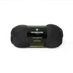 REVESDERECHO - Algodon Cotton 100grs - Negro 0002