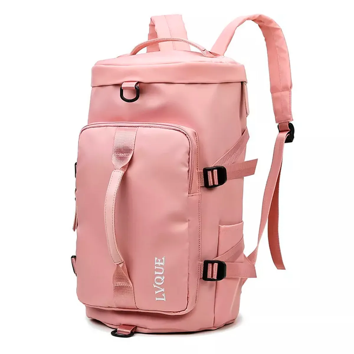 ZHIO - Mochila Deportiva Impermeable Bolso de Viaje Gran Capacidad 35lt Rosa