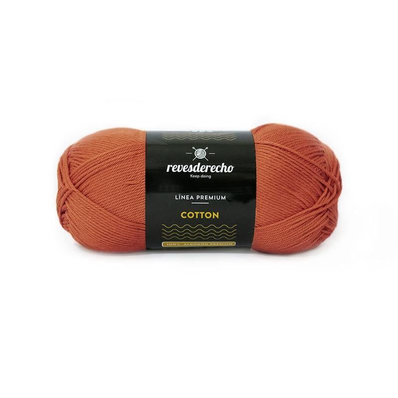 REVESDERECHO - Algodon Cotton 100grs - Terracota 0010