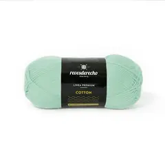 REVESDERECHO - Algodon Cotton 100grs - Verde Agua 0014