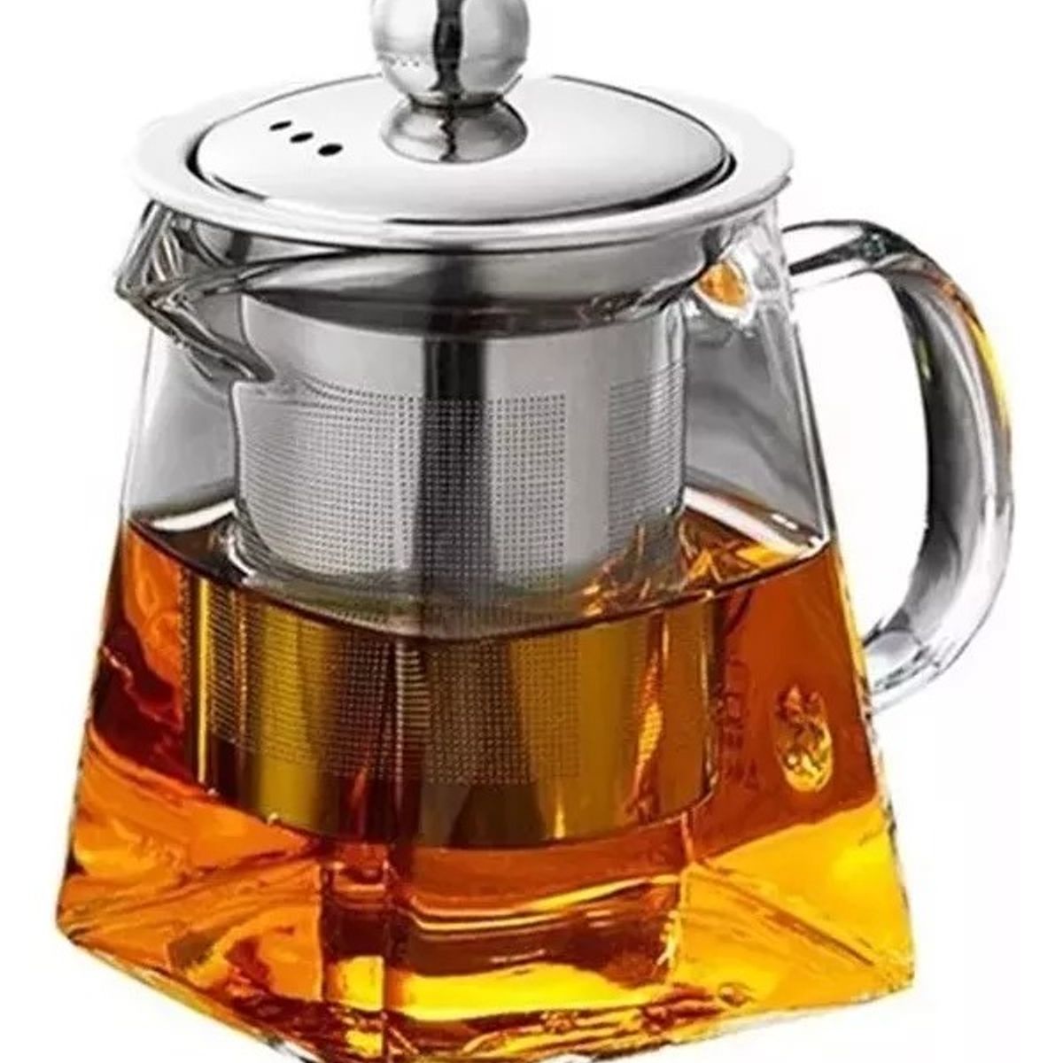 GENERICO - Tetera Infusora De Vidrio 750ml Fuego