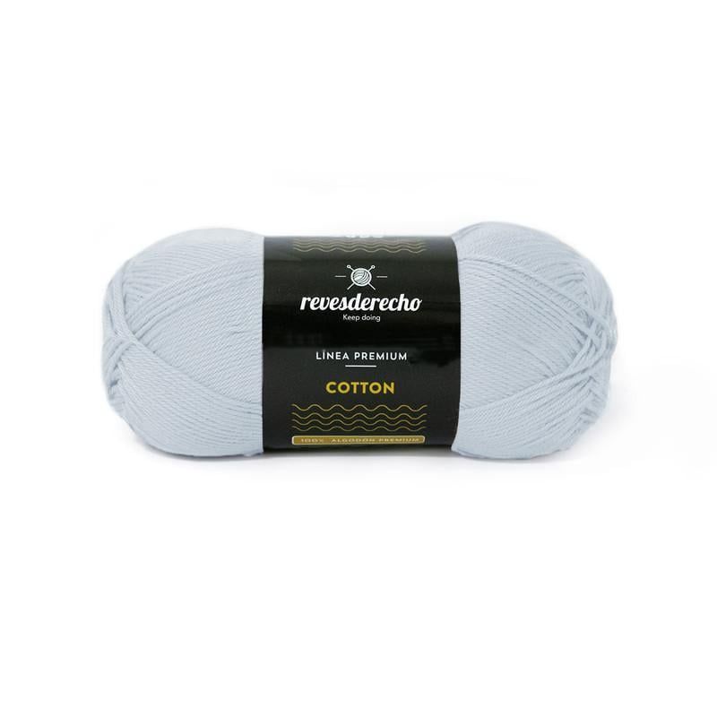 REVESDERECHO - Algodon Cotton 100grs - Celeste Claro 0021