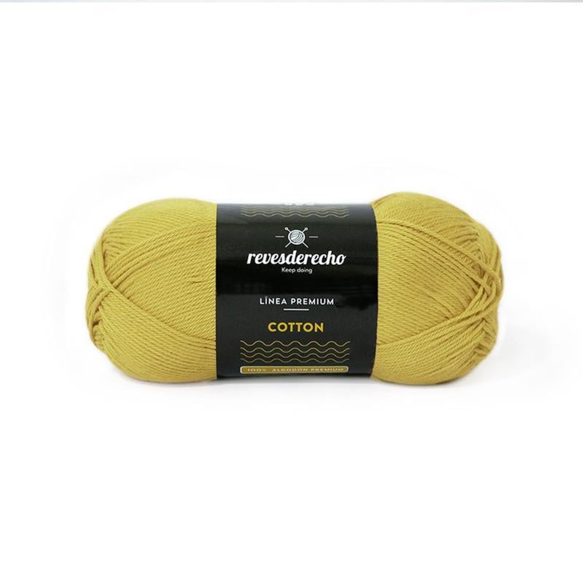 REVESDERECHO - Algodon Cotton 100grs - Amarillo Pastel 0034