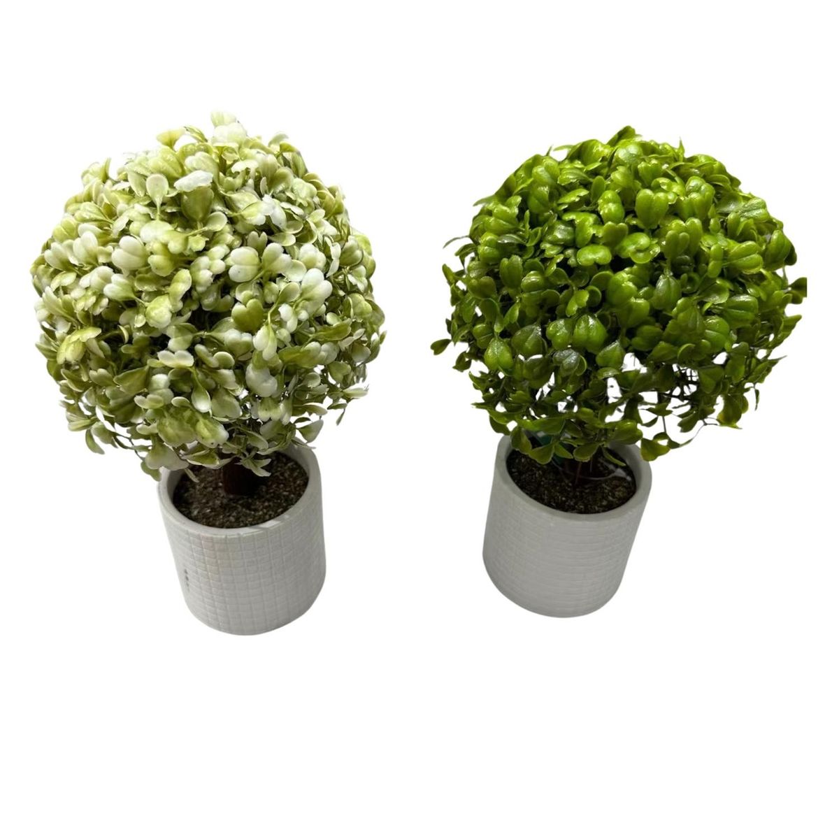 MOBII - Plantas Artificiales Mini Bonsai Arbol Decoracion 6 Unidades