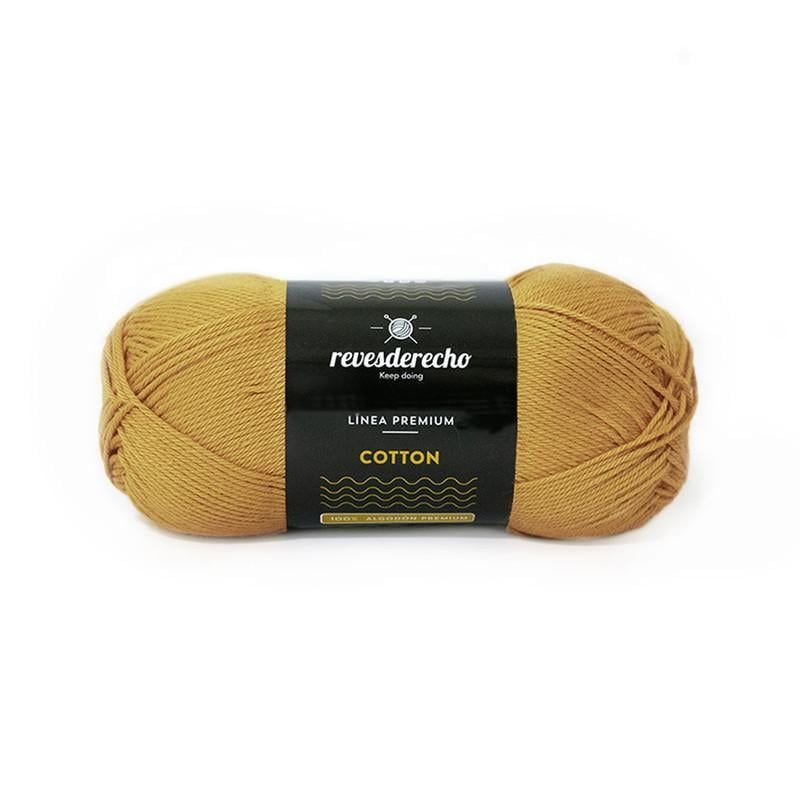 REVESDERECHO - Algodon Cotton 100grs - Mostaza 0067