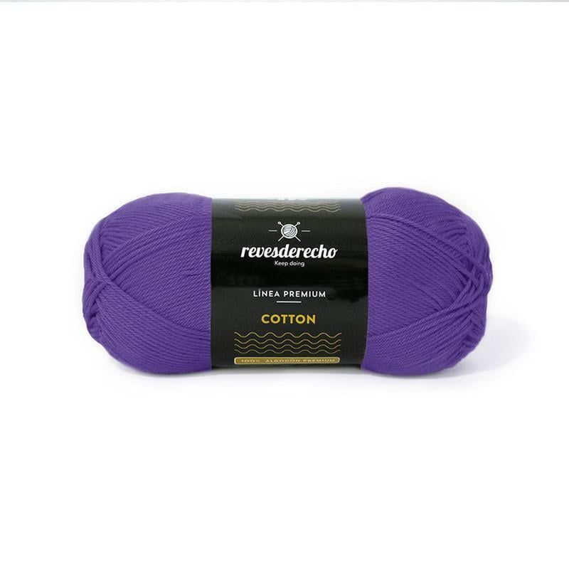 REVESDERECHO - Algodon Cotton 100grs - Morado Oscuro 0066