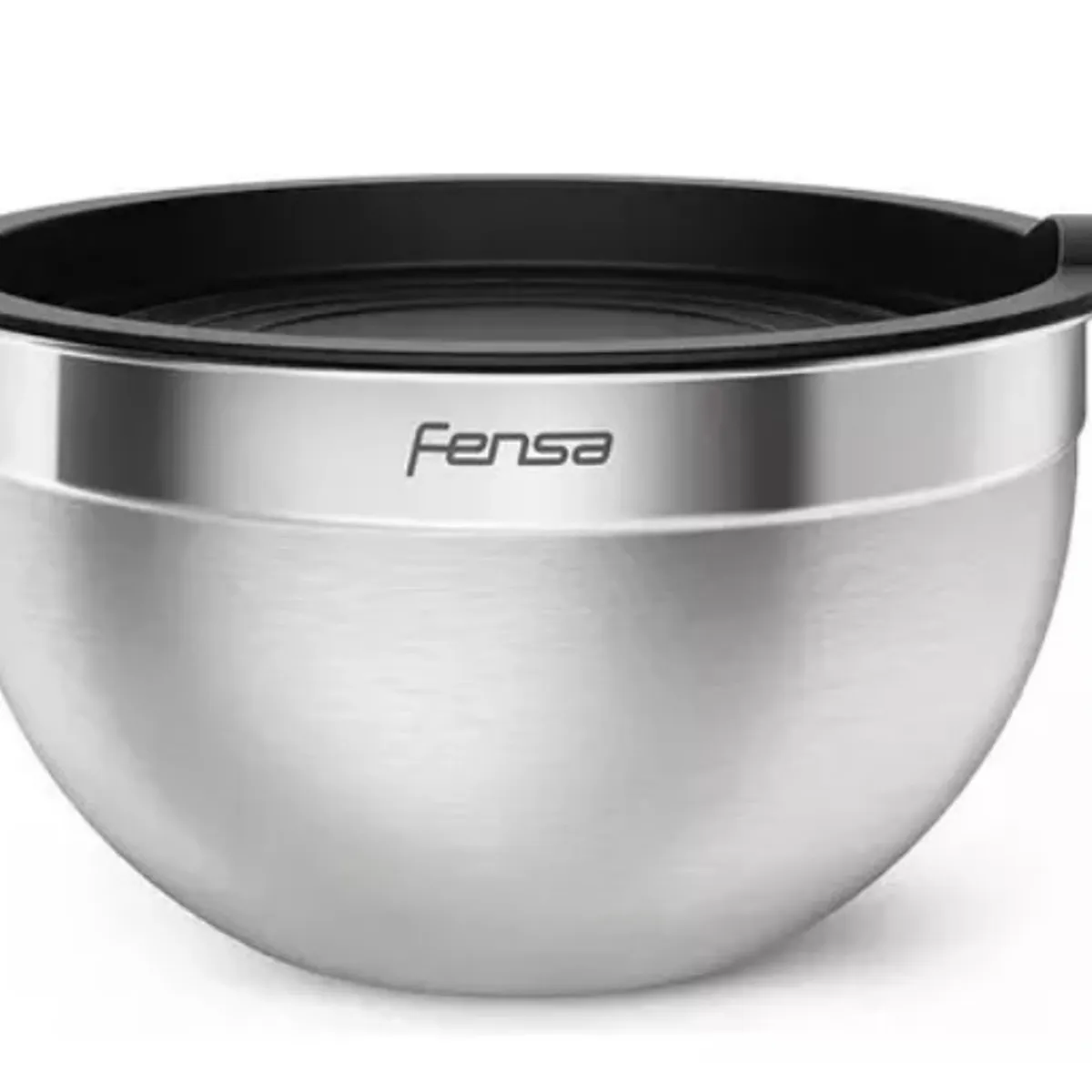 FENSA - SET DE BOWLS DE ACERO CON TAPA