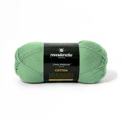 REVESDERECHO - Algodon Cotton 100grs - Verde Menta 0092