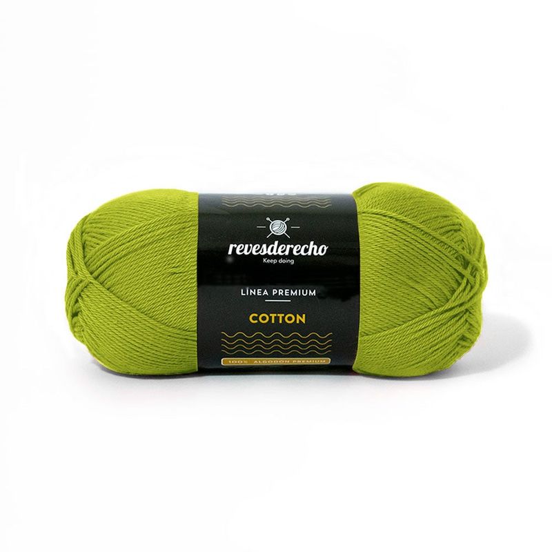 REVESDERECHO - Algodon Cotton 100grs - Pistacho Oscuro 0097