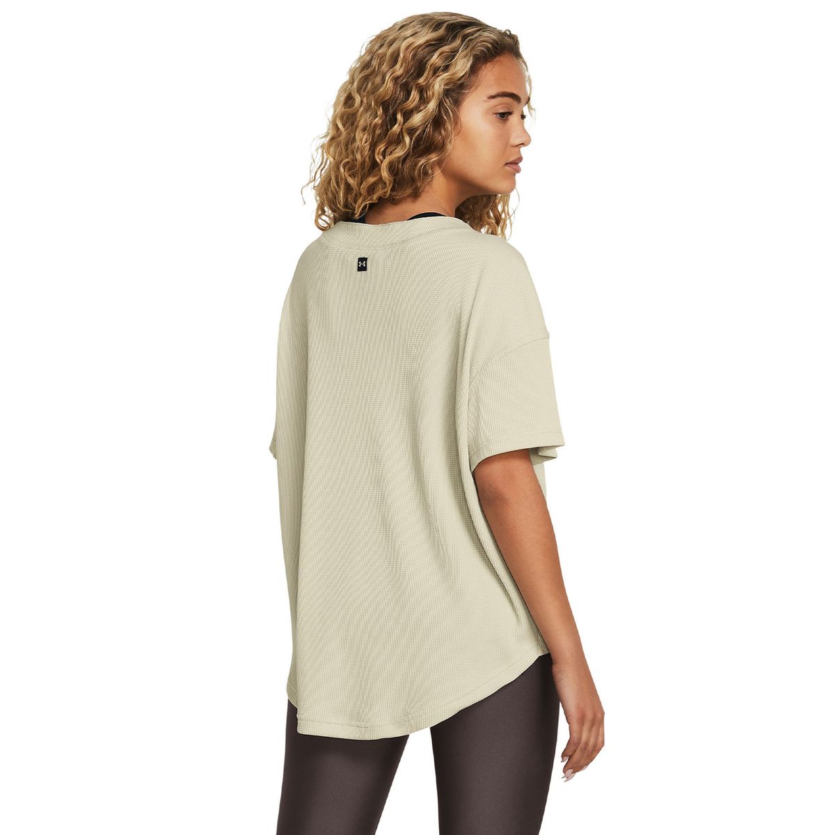 UNDER ARMOUR - Polera Project Rock Easy Go Ovr mujer Café UNDER ARMOUR