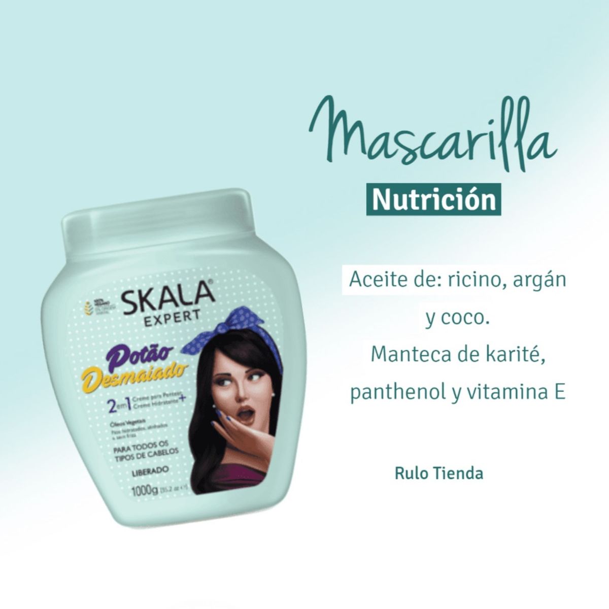 SKALA - Mascara Potao Desmaiado 2en1 1kg Skala Expert.-
