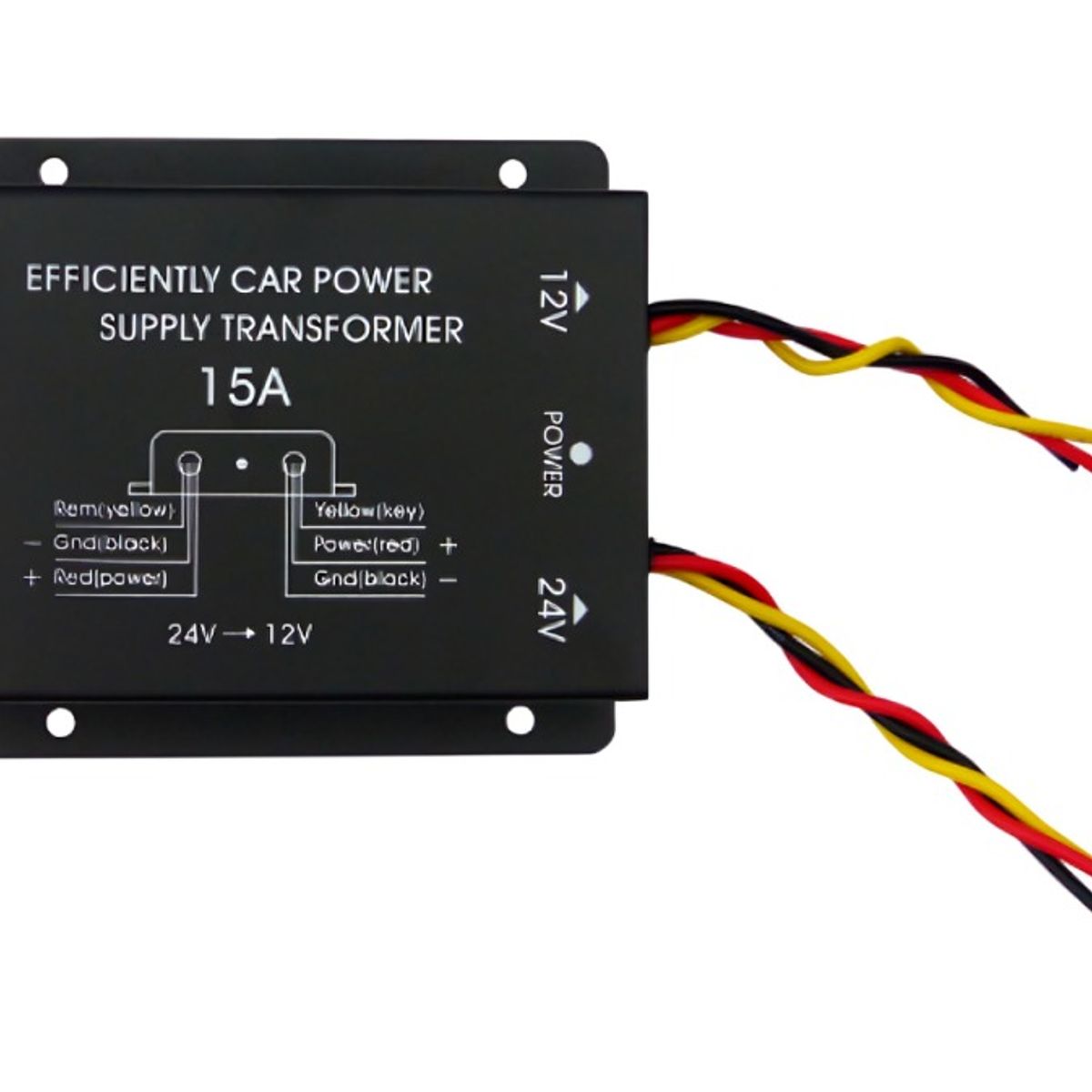 OEM - INVERSOR DE VOLTAJE 24V A 12V 15 AMP