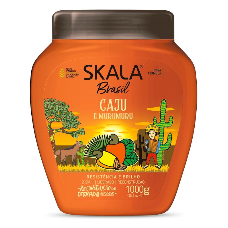 SKALA - Mascara Caju Y Murumuru 1kg Skala Brasil