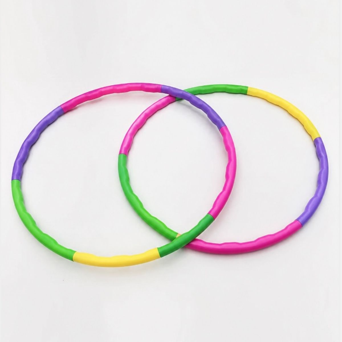GENERICO - 2x Aro Hula Hula Hop Armable Para Niños