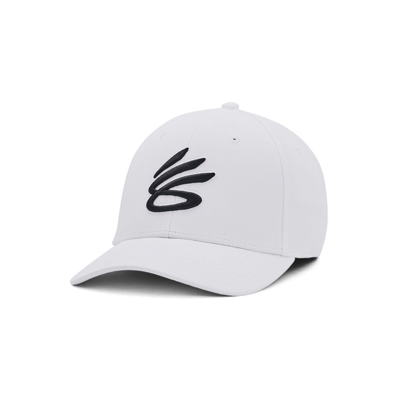 UNDER ARMOUR - Jockey Snapback Curry para hombre Blanco UNDER ARMOUR