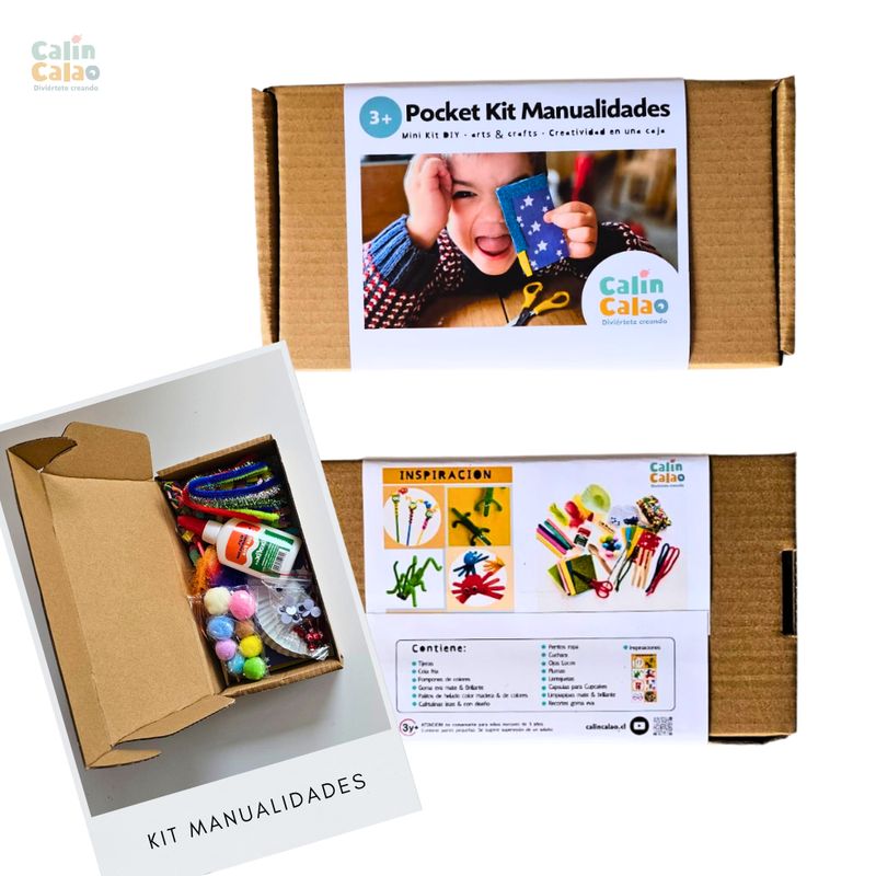 CALIN CALAO - Pocket Kit Manualidades Caja