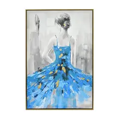 GENERICO - Cuadro Bailarina de Celeste 60×90