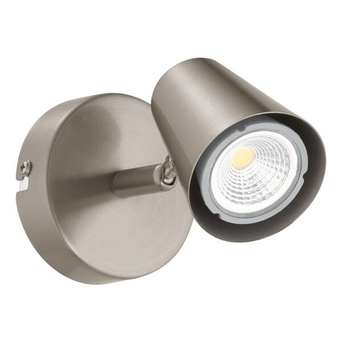 EGLO - Foco Sobrepuesto Travale Acero DM85 GU10 incluida 1x5W IP20 Cod32941