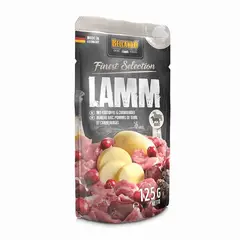 BELCANDO - Lamm Pouch, Patatas y Arándanos, bolsa 125 g