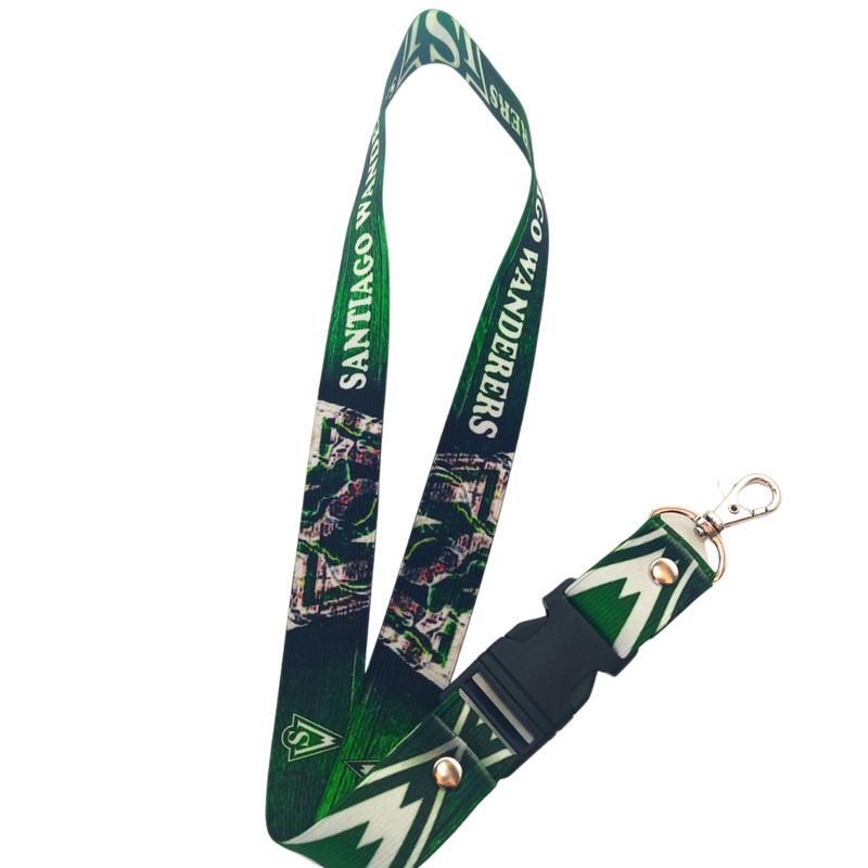 GENERICO - Lanyard Llavero  Santiago Wanderers
