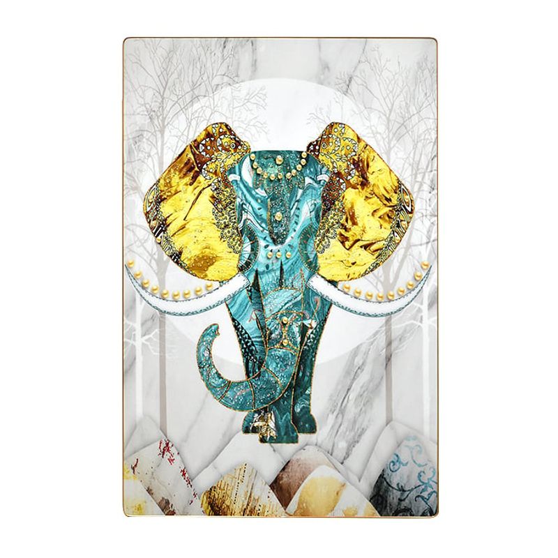 GENERICO - Cuadro Elefante de La Fortuna Bright 60×90