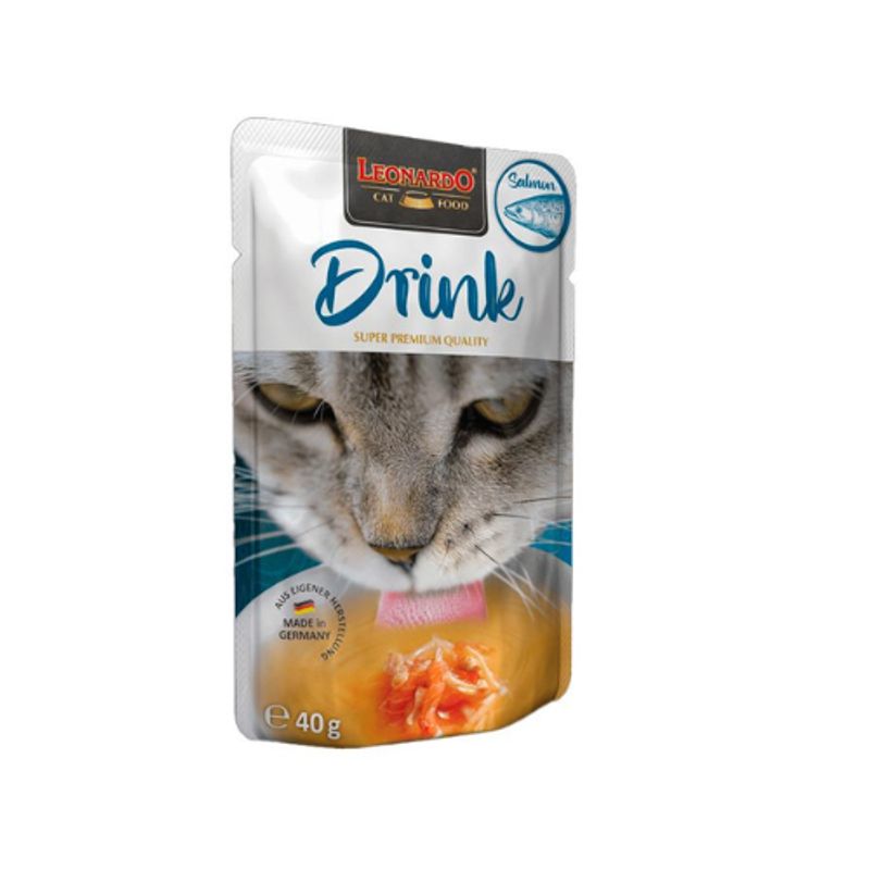 CAT FOOD LEONARDO - Leonardo Drink Sabor Salmon 40g
