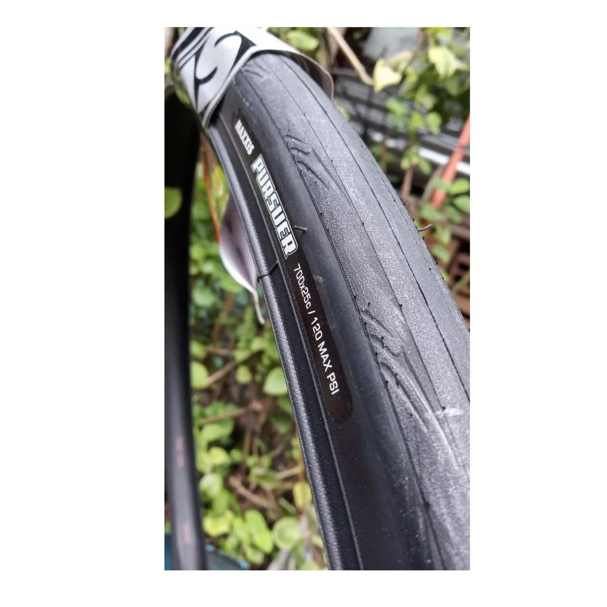 MAXXIS - Neumático Maxxis Pursuer 700x25c Alambre Ruta Fixie Pistera