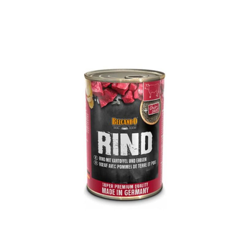CAT FOOD LEONARDO - BELCANDO Rind Ternera con Patata y Guisantes, tarro 800 g