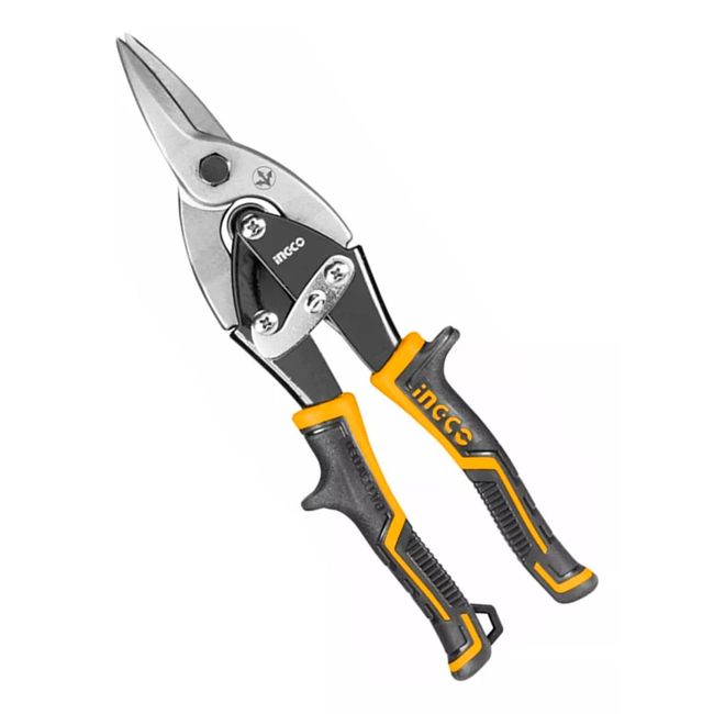 TOTAL TOOLS - Tijera Corte Aviación Recta Hojalatera 10 Pulgadas Htsn0110s