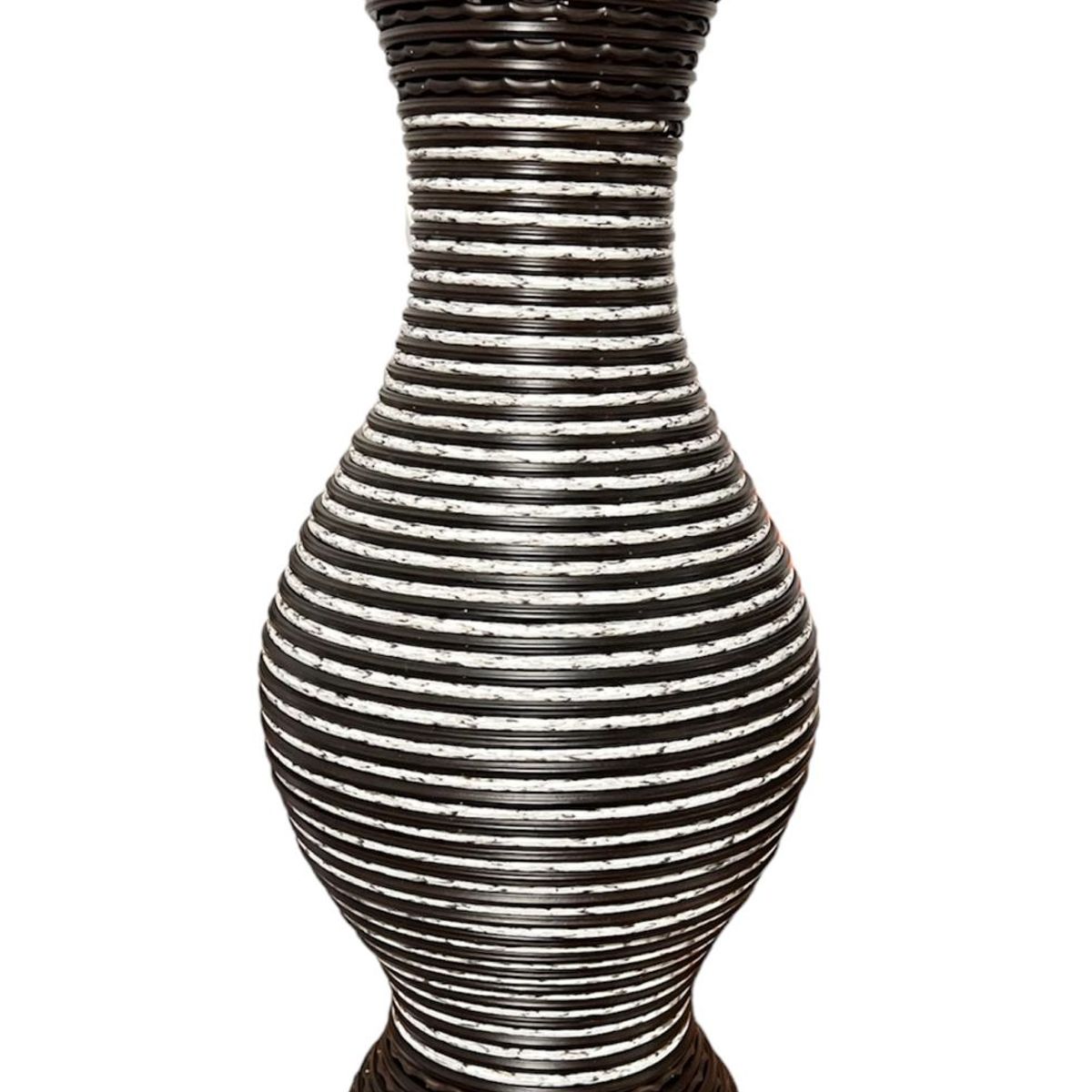 GENERICO - Florero Jarron Decorativo Florero Tejido Moderno 60cm M6