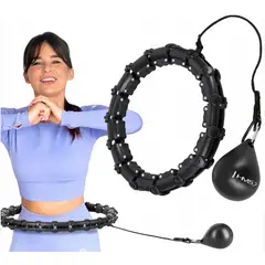 GENERICO - Aro Smart Hula Hoop Ajustable Hasta 120cm Colores