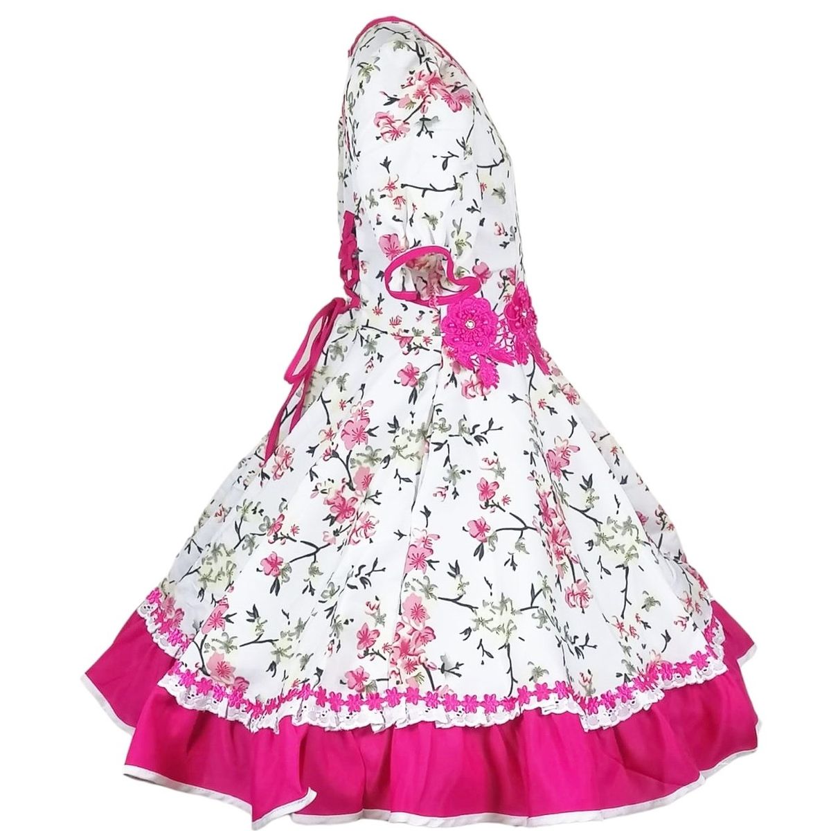 GENERICO - Vestido Niña Huasa Chinita Fiestas Patrias Talla 4 AL10 C21