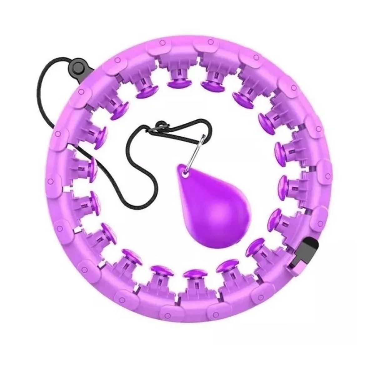 GENERICO - Aro Smart Hula Hoop Masajeador Ajustable 120cm