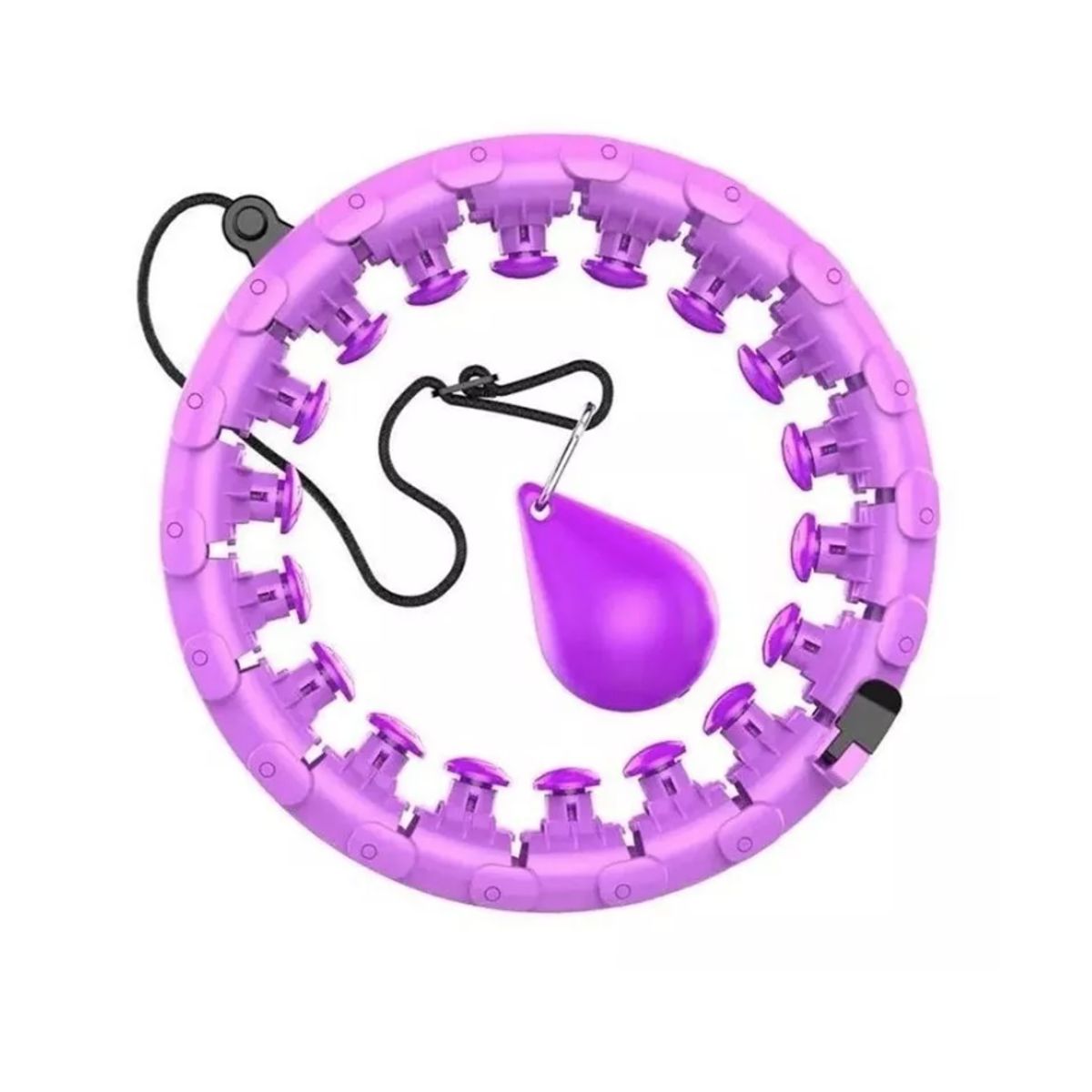 GENERICO - Aro Smart Hula Hoop Masajeador Ajustable 120cm
