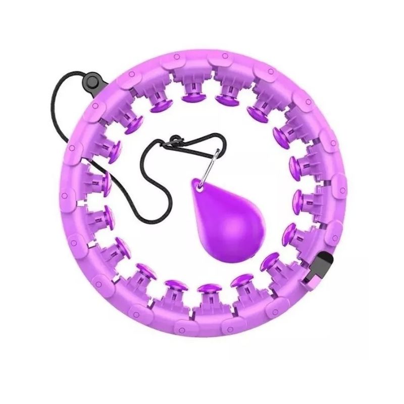 GENERICO - Aro Smart Hula Hoop Cresorte Masajeador Ajustable 120cm