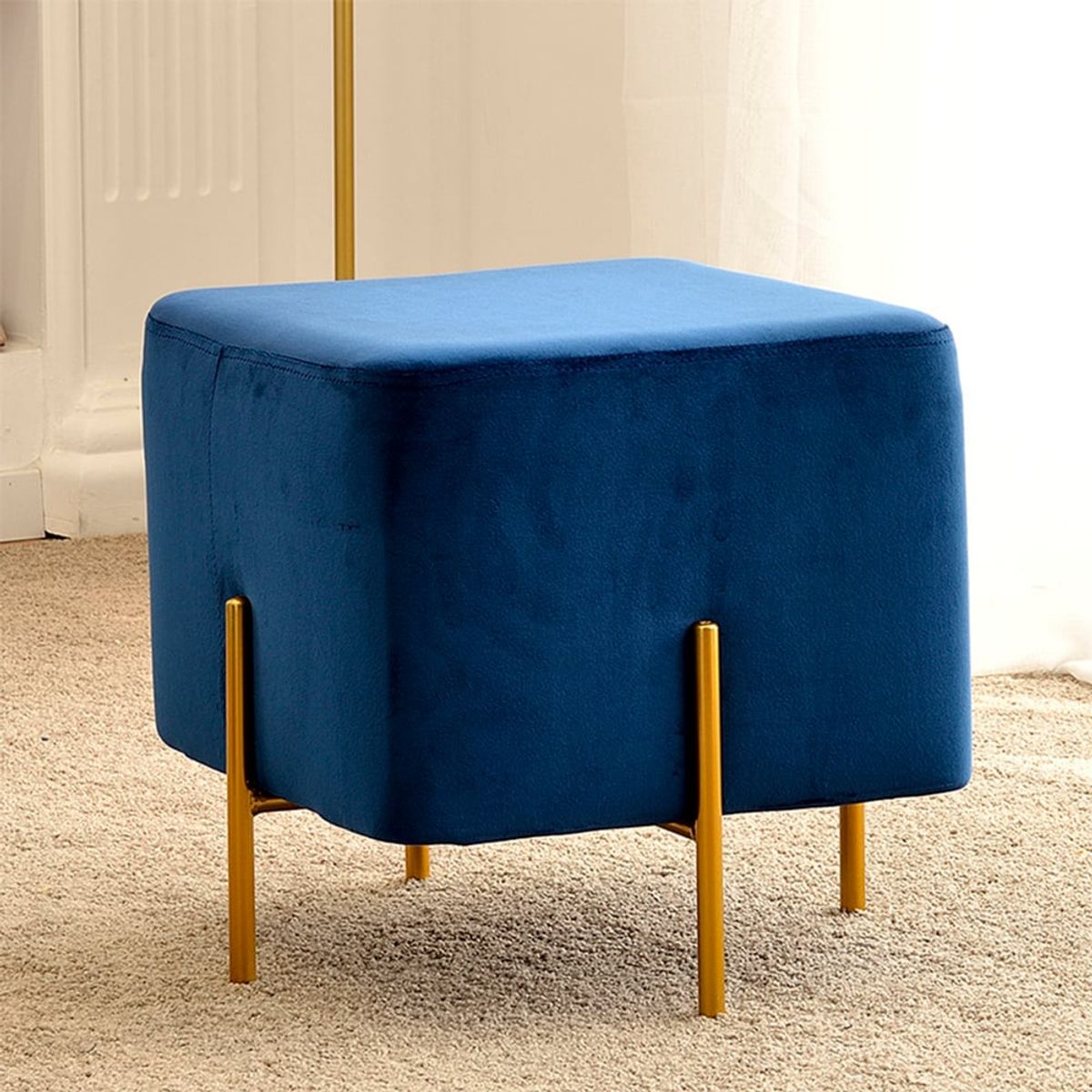 GENERICO - Puff Elephant Single Azul IZ