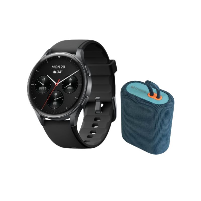 LHOTSE - Pack Smartwatch Lhotse Vibe 05 Black + Parlante Azul