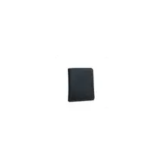 ROYAL - Billetera De Cuero Genuino Cowather Hombre Caballeros Estilo Black