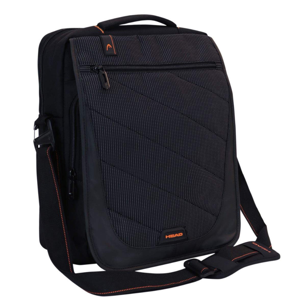 HEAD - Bolso New Euro Vertical L  Negro Head