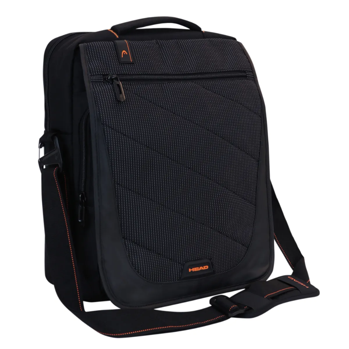 HEAD - Bolso New Euro Vertical L  Negro Head