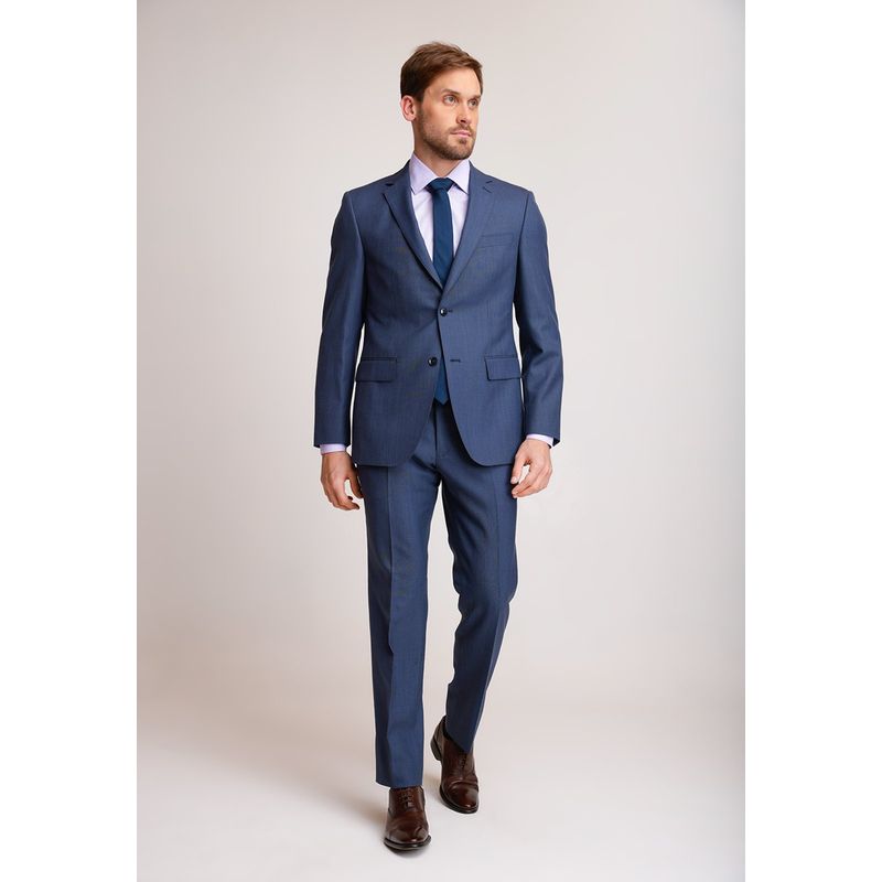 TRIAL - Traje hombre formal thermolite azul