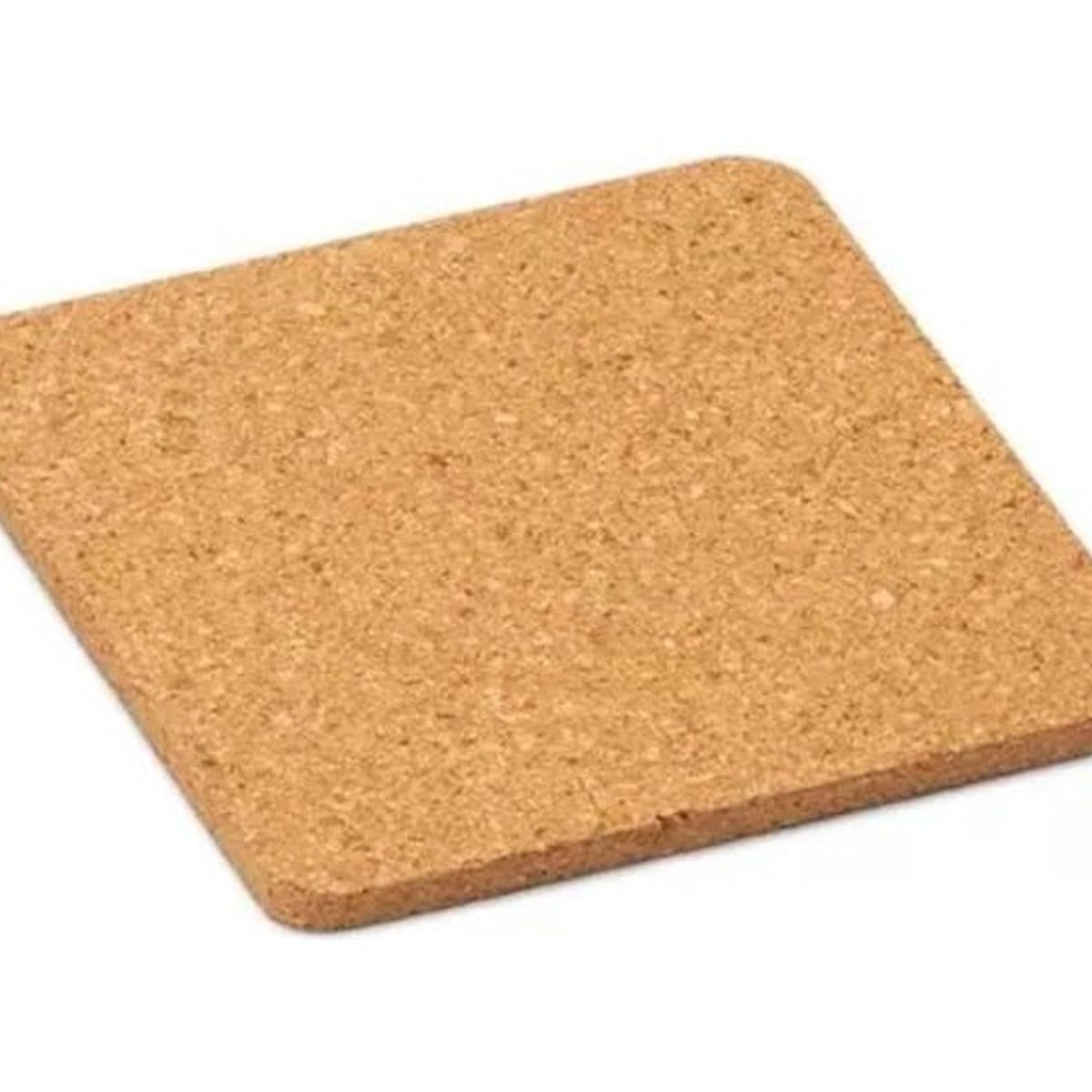 GENERICO - Posavasos De Corcho 4 Piezas Set 4 Posavasos Corcho