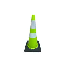 QRUBBER - Cono Vial (flúor) 70cm