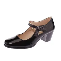 VIA FRANCA - Zapato Taco Mujer Vía Franca Color Negro