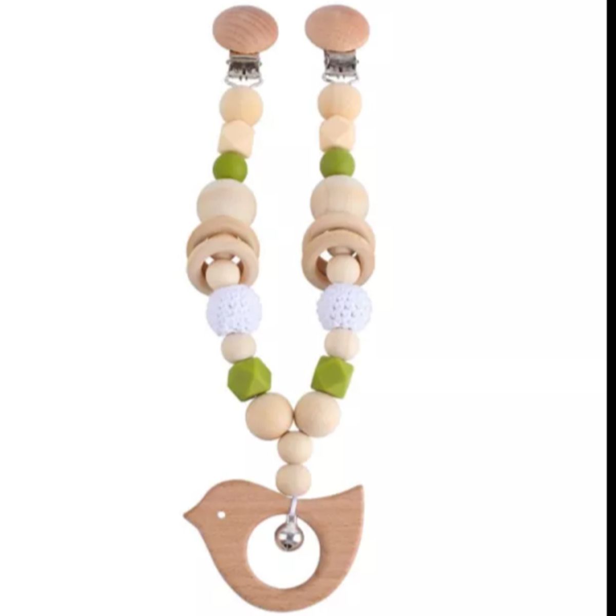 GENERICO - Adorno decoracion modelo ave con broche inteligente pared puerta