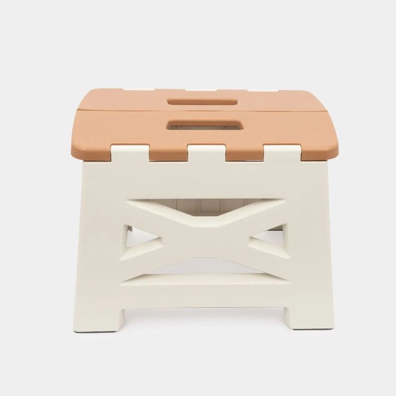 GENERICO - Piso Plegable Roble Banco Silla Taburete Mediano